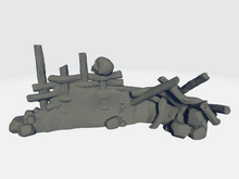 Load image into Gallery viewer, StoneAxe Miniatures - Fence #3
