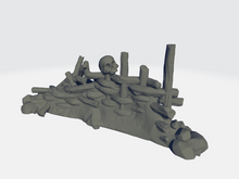 Load image into Gallery viewer, StoneAxe Miniatures - Fence #3
