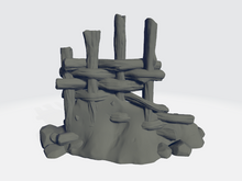Load image into Gallery viewer, StoneAxe Miniatures - Fence #5

