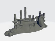 Load image into Gallery viewer, StoneAxe Miniatures - Fence #6
