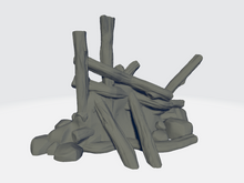 Load image into Gallery viewer, StoneAxe Miniatures - Fence #7
