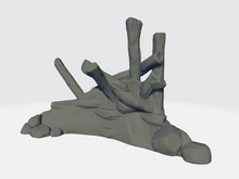 Load image into Gallery viewer, StoneAxe Miniatures - Fence #7

