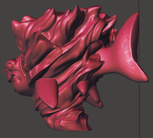 Load image into Gallery viewer, Capsule Chibi - Elemental Sharknados - Firenado
