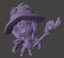 Load image into Gallery viewer, Capsule Chibi - Explosion Mage (Hat and Eye Patch)
