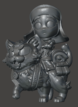 Load image into Gallery viewer, Capsule Chibi - Rider Girls - Gertrude and Holycat

