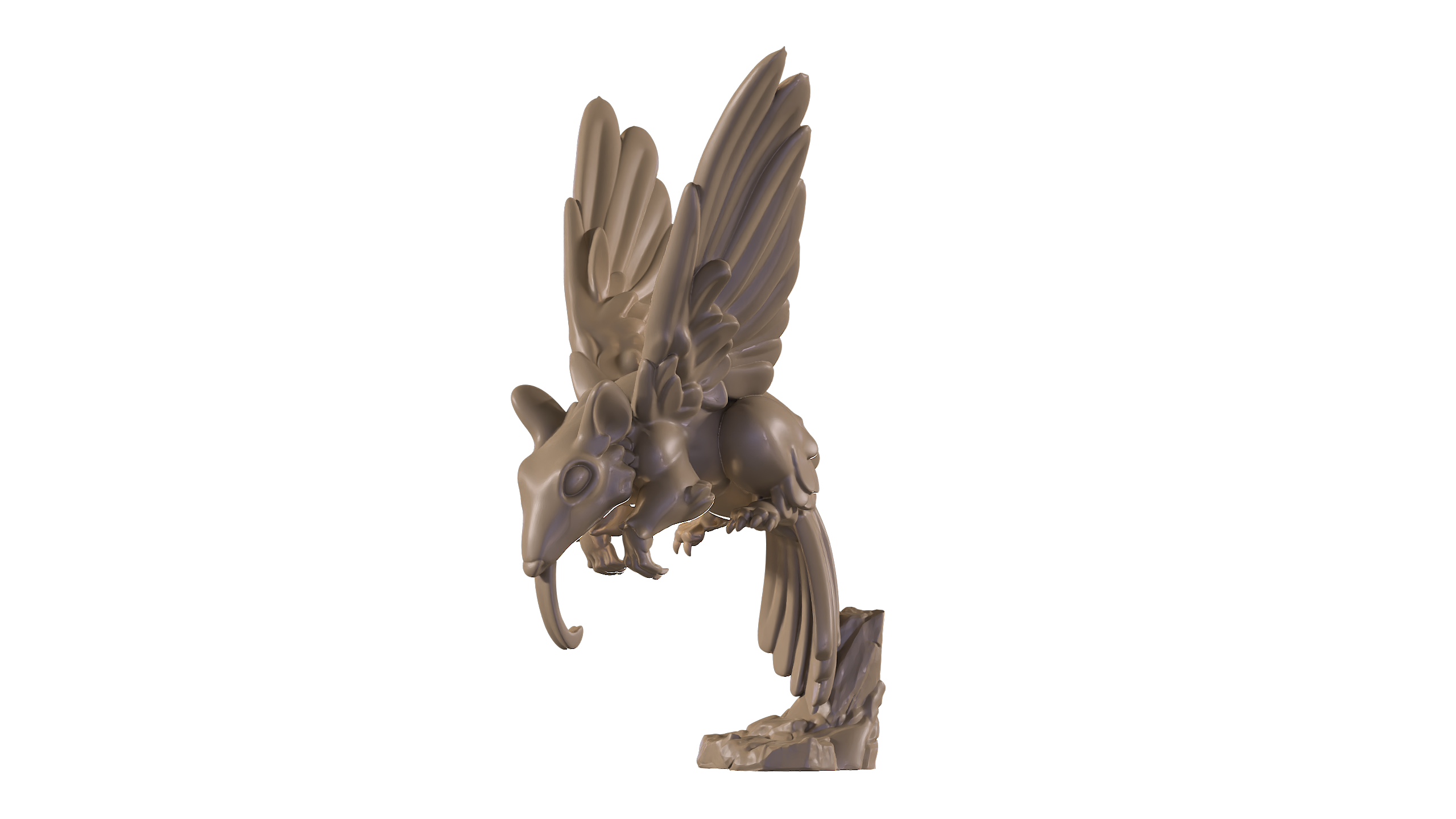 Capsule Chibi - Flying Hummingbird Mouse – Impact! Miniatures