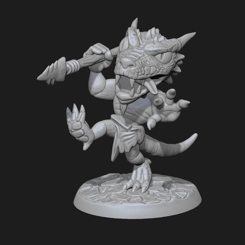 Dice Heads - Kobold Spear