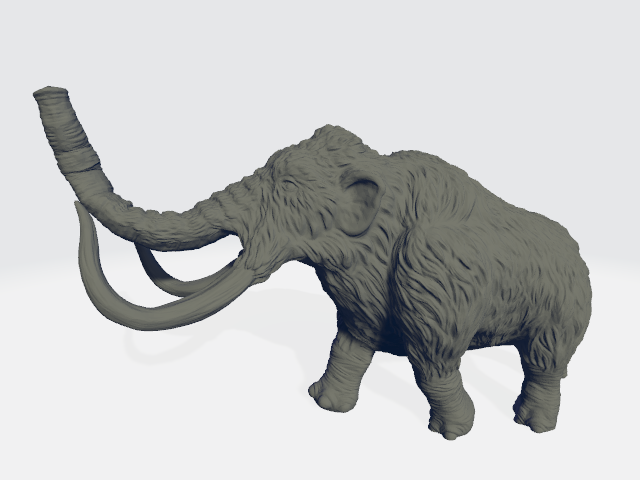 StoneAxe Miniatures - Mammoth (Walking)