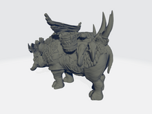 Load image into Gallery viewer, StoneAxe Miniatures - Megacerops Tamed
