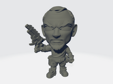 Load image into Gallery viewer, Capsule Chibi - Space Cowboys - Space Mercenary (Gun)
