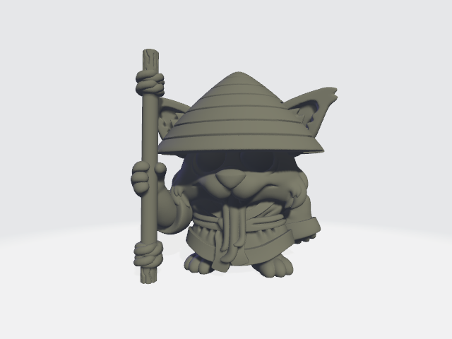 Chibi Tykes - Monk Dog