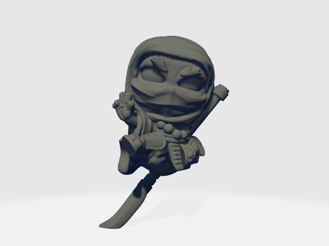 Celia Miniatures - Jumping Monk