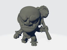 Load image into Gallery viewer, Capsule Chibi - Orc Party (Stone Axe)
