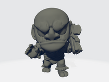 Load image into Gallery viewer, Capsule Chibi -  Orc Party (Axe)

