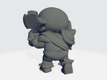 Load image into Gallery viewer, Capsule Chibi -  Orc Party (Axe)
