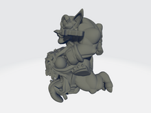 Load image into Gallery viewer, Grimdark Cuteness - Ork Rider
