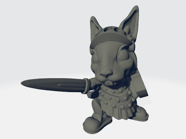 Celia Miniatures - Paladin Rabbit
