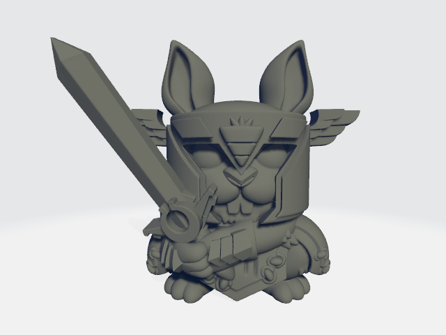 Chibi Tykes - Paladin Rabbit