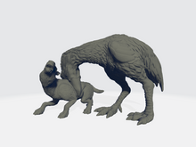 Load image into Gallery viewer, StoneAxe Miniatures - Propalaeotherium W/Kelenken
