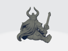 Load image into Gallery viewer, Miniatures of Madness - Dwarf - Rider Queen
