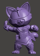 Load image into Gallery viewer, Capsule Chibi - Neko Rangers #2
