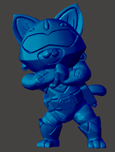 Load image into Gallery viewer, Capsule Chibi - Neko Rangers #6
