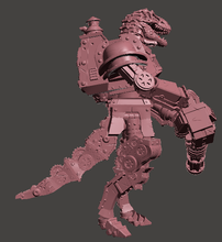 Load image into Gallery viewer, FossilPunk Foundry - Saurotamaton Raptor W/Autocannon
