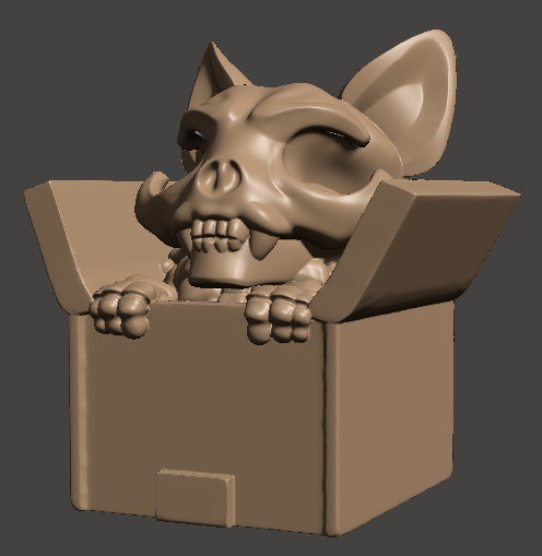 Capsule Chibi - Schrodinger's Cat (Dead)