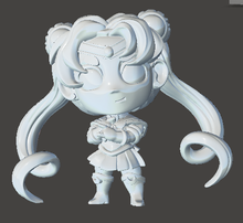 Load image into Gallery viewer, Capsule Chibi - Sailor Scout Serena Moon (Crossed Arms)
