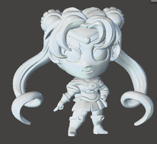 Load image into Gallery viewer, Capsule Chibi - Sailor Scout Serena Moon (Pointing)
