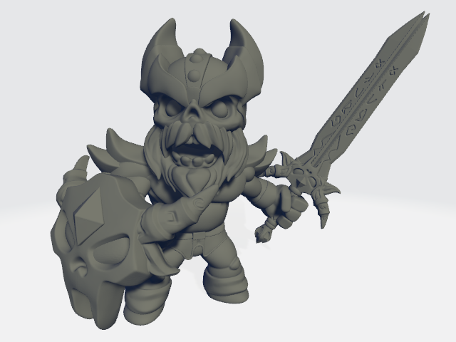 Chibiatures - Skeleton King