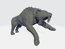 Load image into Gallery viewer, StoneAxe Miniatures - Smilodon #2
