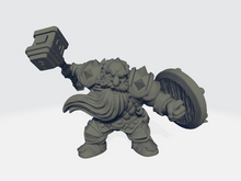 Load image into Gallery viewer, Miniatures of Madness - Dwarf - Soldier #1
