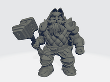 Load image into Gallery viewer, Miniatures of Madness - Dwarf - Soldier #1
