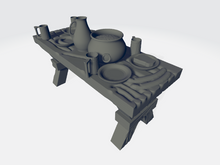 Load image into Gallery viewer, The Sins Workshop - Table W/Food
