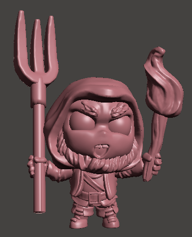 Celia Miniatures - Torch Villager