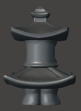 Load image into Gallery viewer, Capsule Chibi - Possessed Tōrō (Standing)
