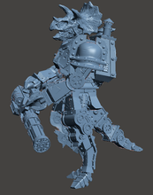 Load image into Gallery viewer, FossilPunk Foundry - Saurotamaton Triceratops W/Autocannon
