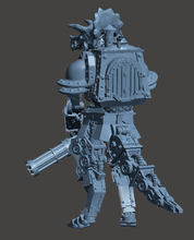 Load image into Gallery viewer, FossilPunk Foundry - Saurotamaton Triceratops W/Autocannon

