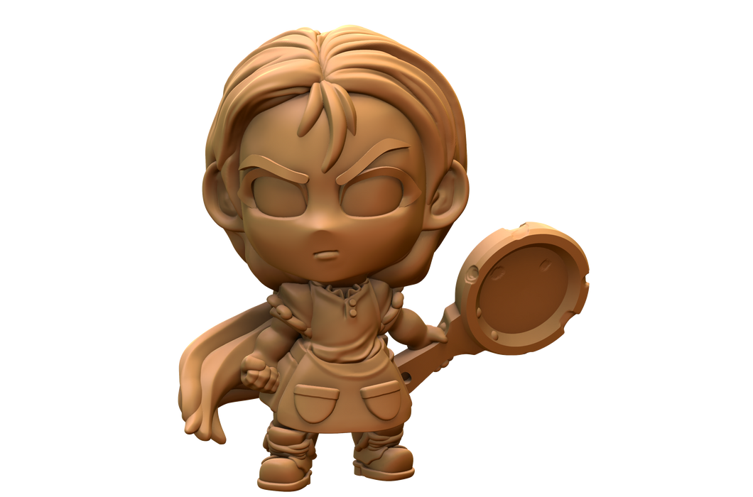 Capsule Chibi - D-World - Tiffany the Witch