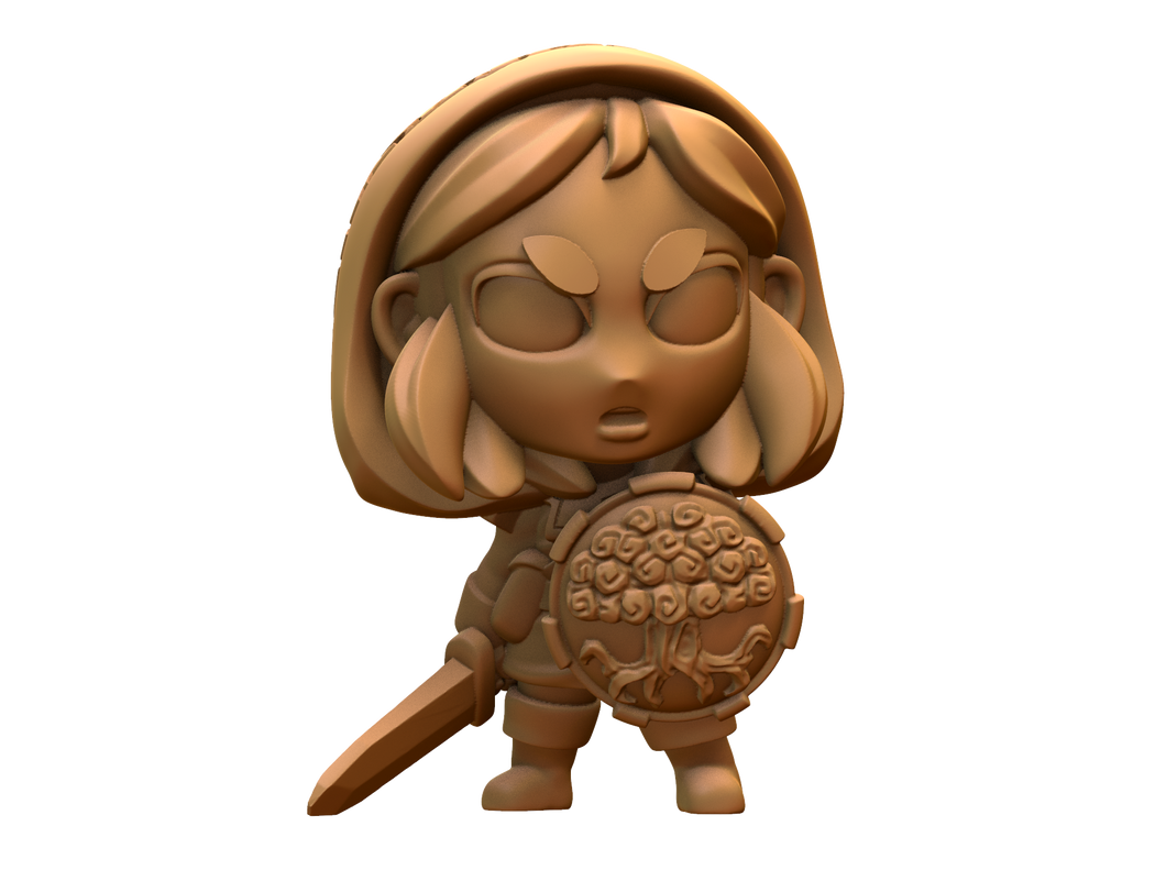 Capsule Chibi - Bandit Band II (Longsword and Shield)