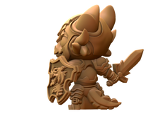 Load image into Gallery viewer, Capsule Chibi - Dragonfolk Paladin
