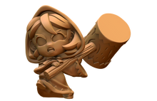 Load image into Gallery viewer, Capsule Chibi - White Mage (Action)
