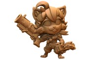Load image into Gallery viewer, Capsule Chibi - Catfolk Artificer
