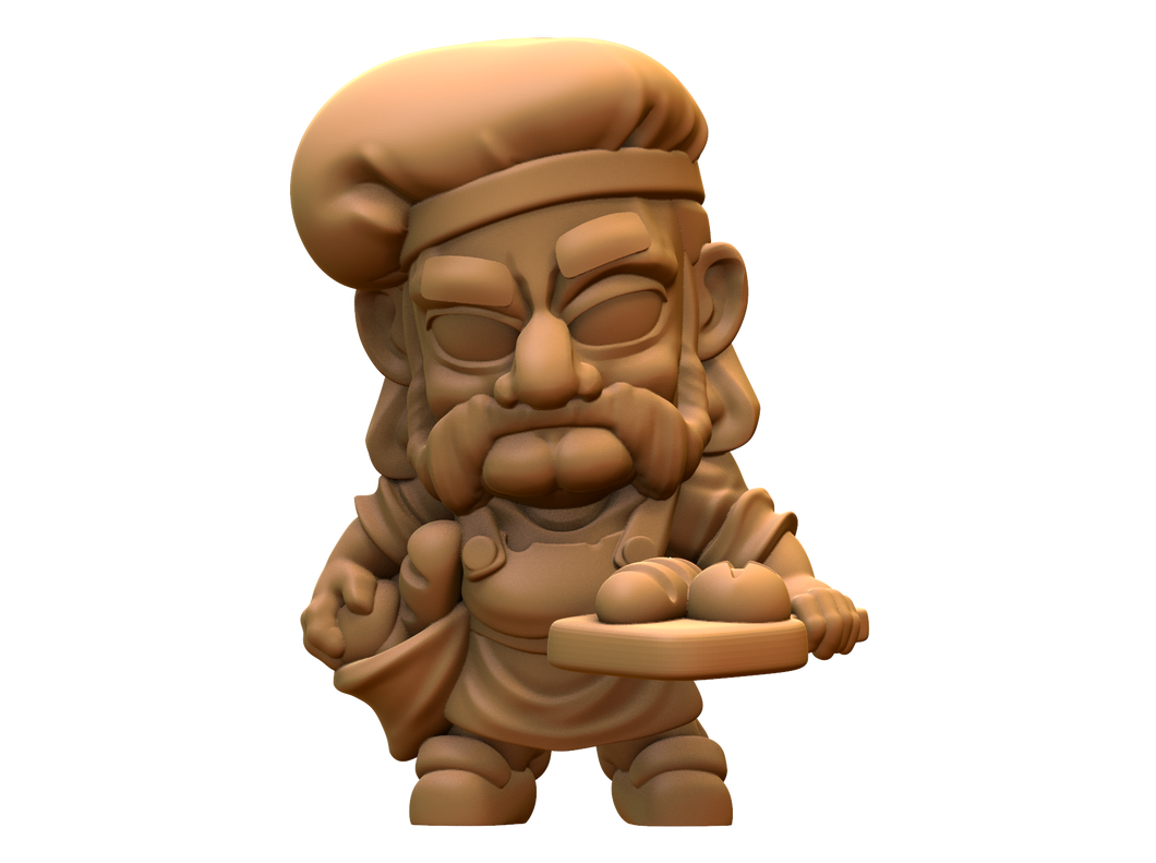 Capsule Chibi - Baker (Bread)