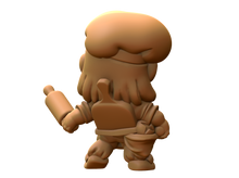 Load image into Gallery viewer, Capsule Chibi - Baker (Rolling Pins)
