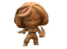 Load image into Gallery viewer, Capsule Chibi - Battle Android (Twin Blades)
