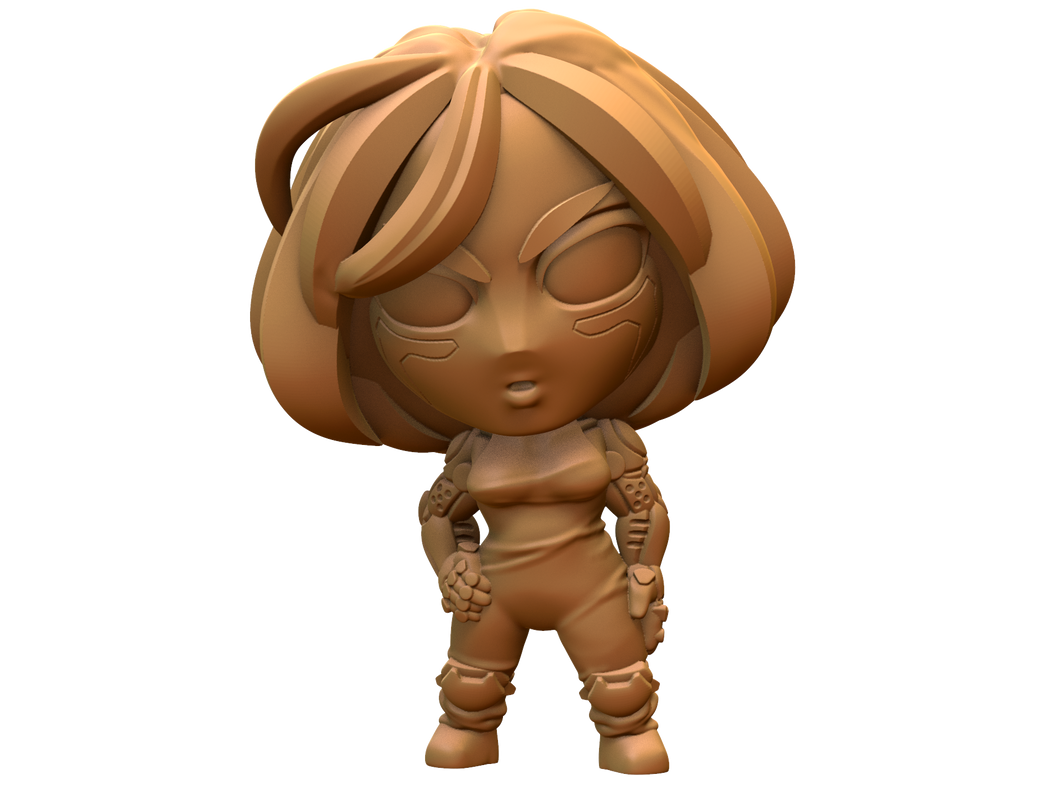 Capsule Chibi - Battle Android (Standing)