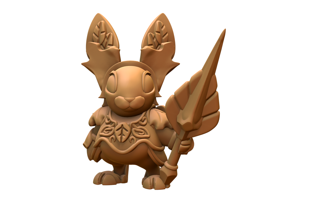 Capsule Chibi - Bunny Knight (No Helmet)