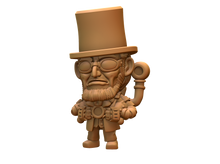Load image into Gallery viewer, Capsule Chibi - Steampunk Abe Lincoln
